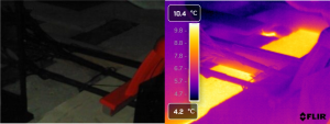 Thermal bridge in the building envelope