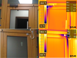 Door thermal analysis