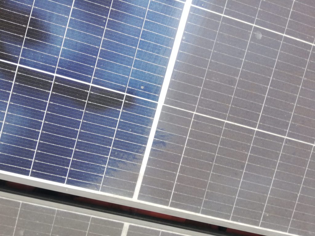 Solar panel detail