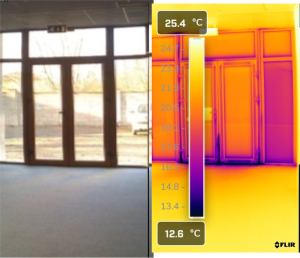 Window thermal image